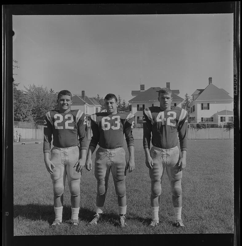 Three Newburyport High School football players