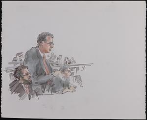 Courtroom scene