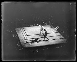 Unidentified boxing match