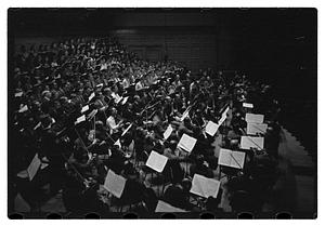 Recording "La Mer" for Victor R.C.A., Dr. K & Boston Symphony Orchestra, also recording mch.