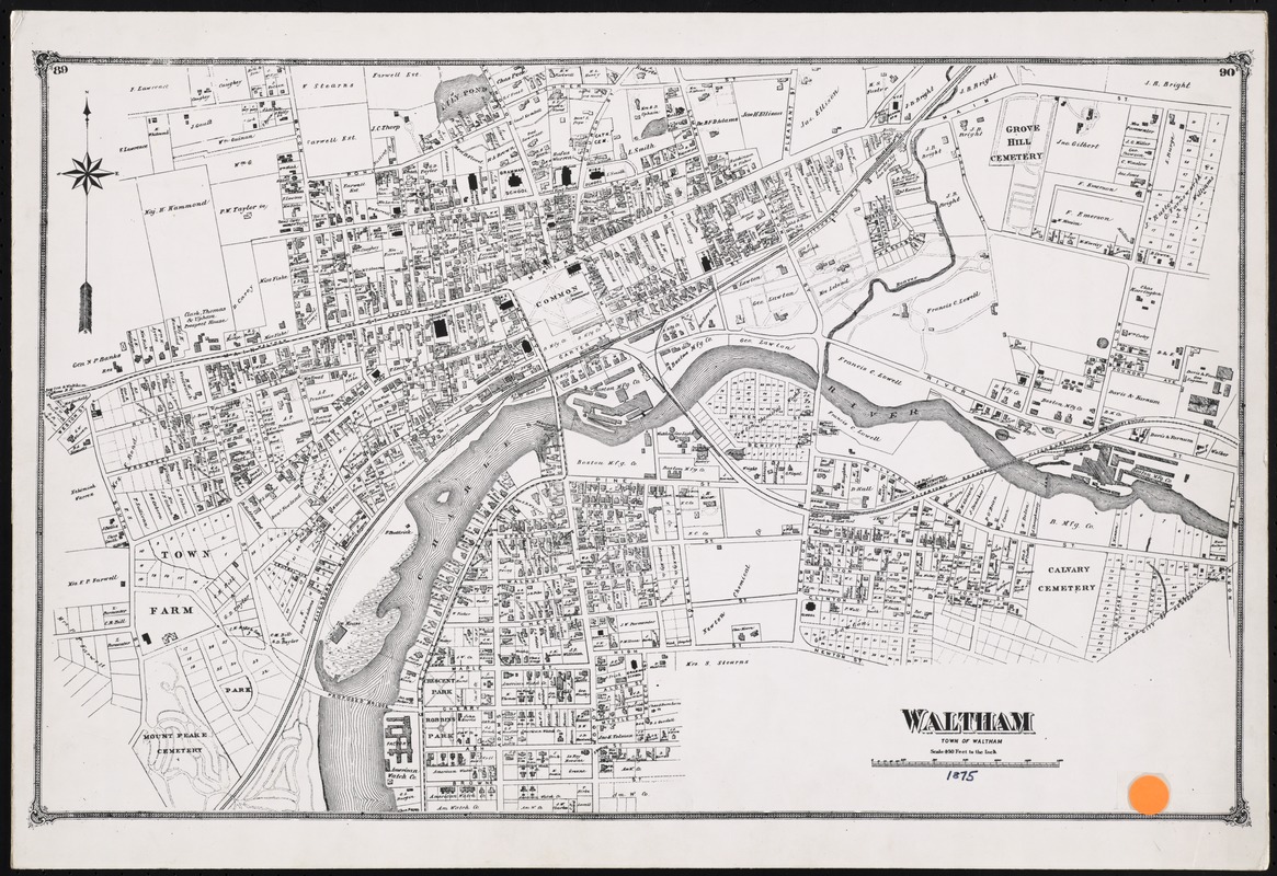 Waltham, Town of Waltham