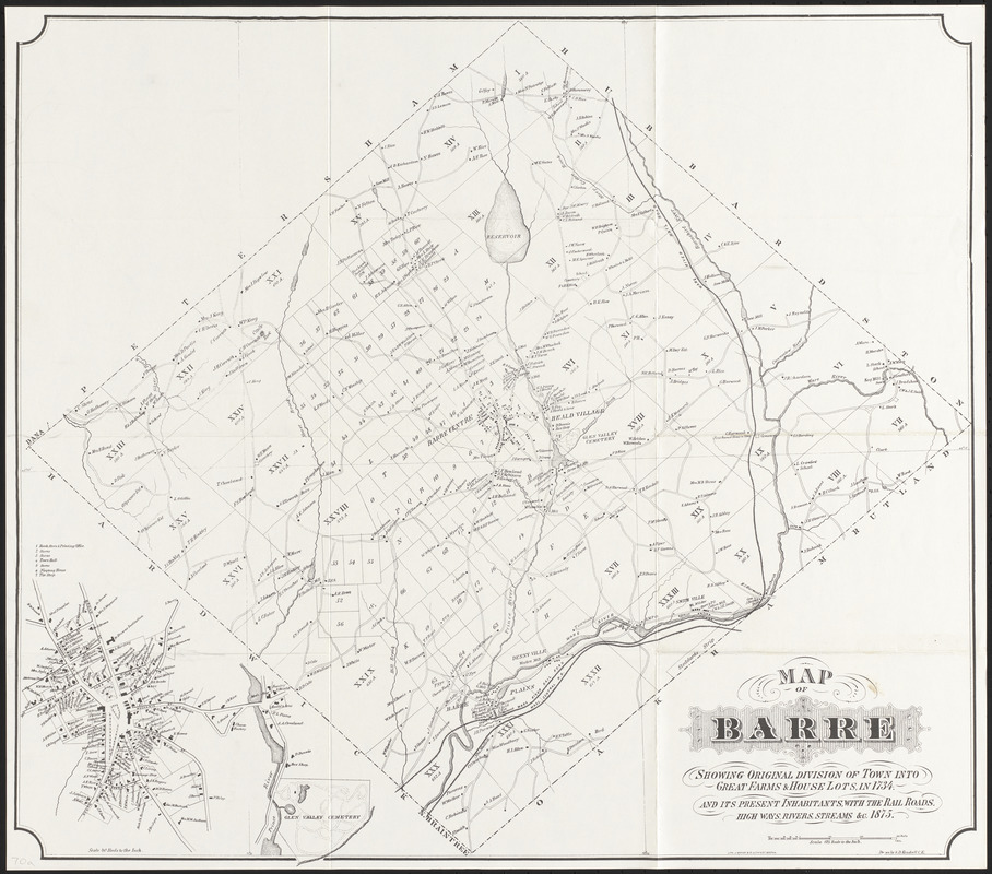 Map of Barre