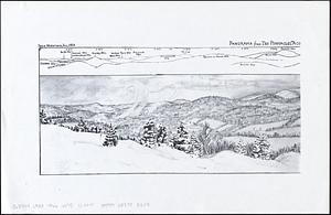 Panorama from the Pinnacle ("Acorn Hill," 1371'), Lyme, N.H.