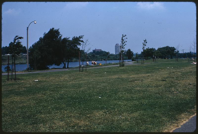 Charles River MDC playground Soldiers' Field Road, Allston part of