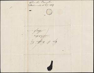 Charles Vaughan to George Coffin, 18 September 1837