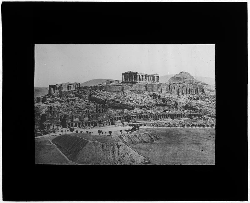 Greece. Athens. The Acropolis, general view