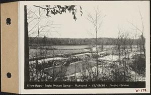 Filter Beds, State Prison Camp, Rutland, Mass., Dec. 15, 1930