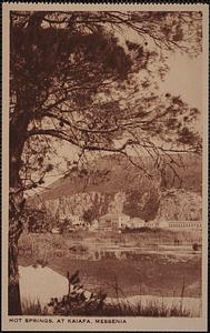 Hot springs, at Kaiafa, Messenia