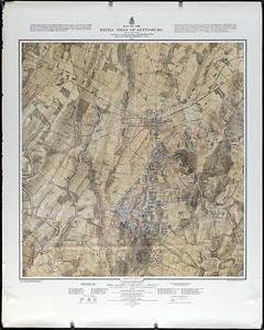 Map of the Battle Field of Gettysburg