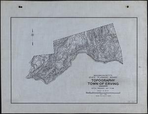 Topography Town of Erving