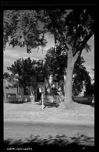 House (exterior) and trees, Ipswich