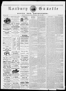 Roxbury Gazette and South End Advertiser, December 25, 1873