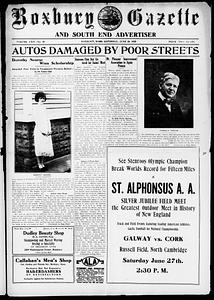 Roxbury Gazette and South End Advertiser, June 20, 1925