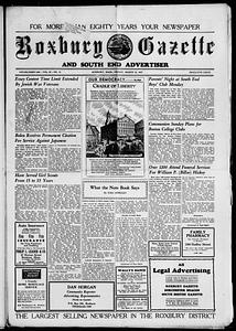 Roxbury Gazette and South End Advertiser, March 14, 1947