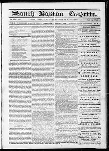 South Boston Gazette, June 03, 1848