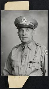 Capt. Louis C. Adams of Newton, MSG, who will be guest of honor at a dinner in the Hotel Touraine next Wednesday tendered by the Special Headquarters & Service Company in recognition of his promotion to Division Headquarters Commandant, Second Division.