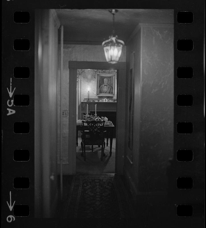 View of dining room through doorway