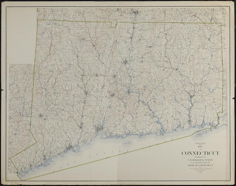 Map of Connecticut