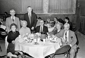 Jewish temple table dinner