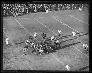Boston Redskins football game at Fenway