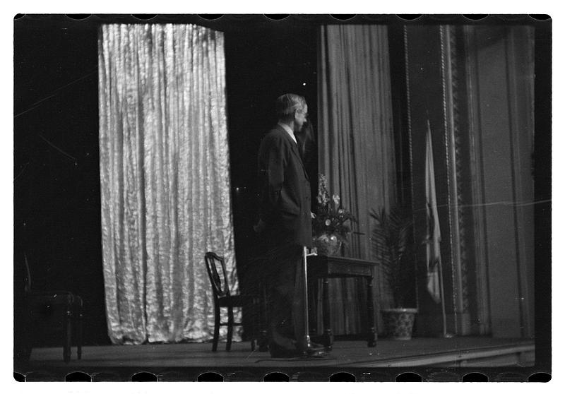 Mrs. Cecil R. Nickolls, at Youth Conference - Hotel Statler
