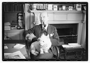 William B. Rogers of Sherborn, has show dogs