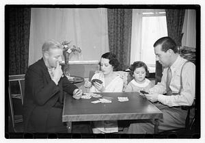 Bebe Daniels and family