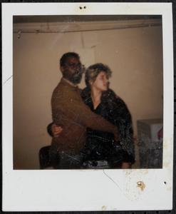 Susan Richards embracing a man