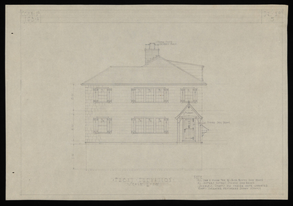 Carl S. Whittier (developer) 2-family house, Newton, Mass.