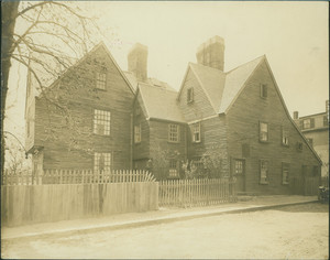 Exterior view of the House of Seven Gables, Salem, Mass., undated