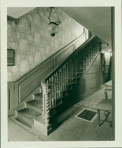 Interior view of the Squire Seaver House, Kingston, Mass., undated