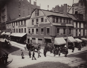 Old Corner Book Store, corner of Washington and School Streets, Boston, Mass., 1880s