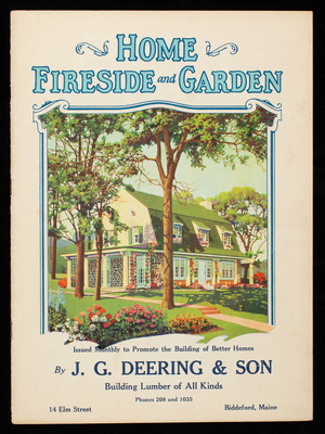 Home, fireside, and garden, J.G. Deering & Son, Biddeford, Maine