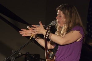 Dar Williams, performing at the First Congregational Church in Wellfleet