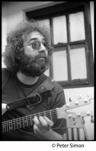Jerry Garcia playing guitar: Grateful Dead in the studio (Automated Sound)