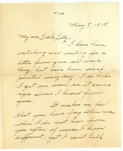 Letter from Frank F. Newth to Letitia Crane