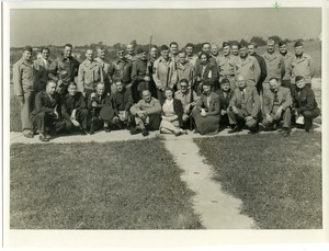 Members of the first class with German Department faculty, CATS (Civil Affairs Training School), University of Pittsburgh