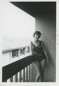 Black and white photograph of Shirley Ross