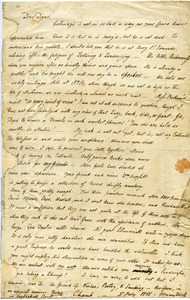 Charles Lamb letter to George Dyer