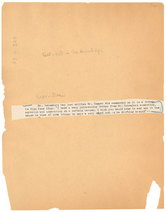 Letter from Ernestine Rose to New York Public Library (excerpt)