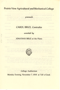 Carol and Jonathan Brice program