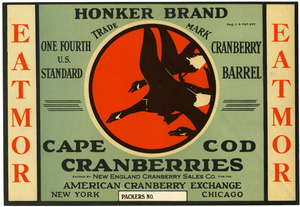 Eatmor Cape Cod Cranberries : Honker Brand