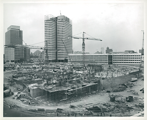 City Hall area construction