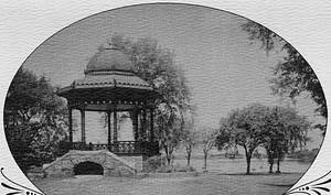 [Band stand on Wakefield Common]