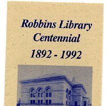 Robbins Library Centennial Building on Tradition
