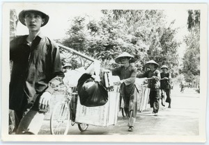 Bicycle freight brigade, Thái Bình province