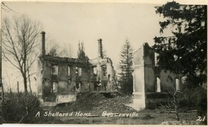 A shattered house, Bouconville