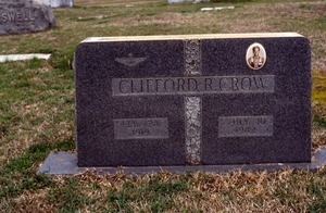 Minden Cemetery (Minden, La.) gravestone: Crow, Clifford (d. 1942)