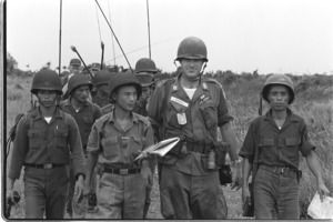 Captain Chinh and Horner; Saigon.