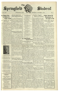 The Springfield Student (vol. 22, no. 09) December 2, 1931